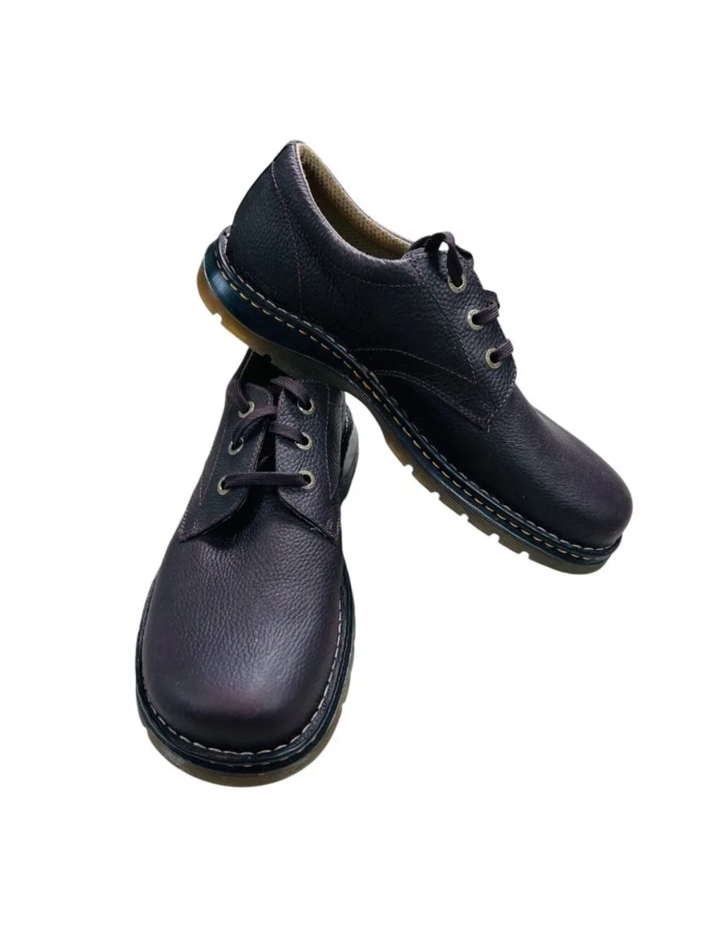 Dr. Martens Ordell Brown Leather Shoes 14 Men Work Office Streetwear